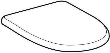 Image du produit Geberit Siège WC Renova Comfort blanc 572050000
