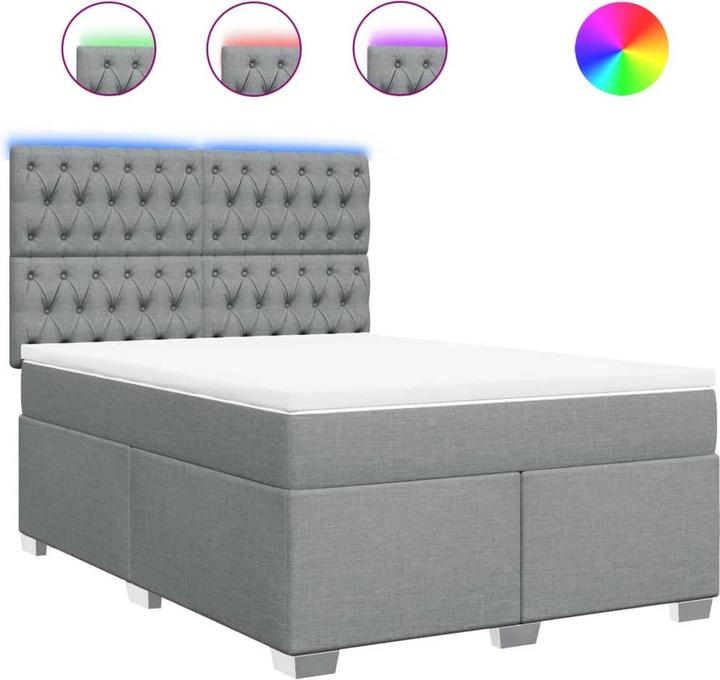 Image du produit vidaXL Boxspringbett (140 x 190 cm)