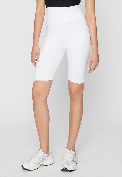 Immagine prodotto Urban Classics Pantaloncini da ciclismo a vita alta da donna 2-Pack (M)