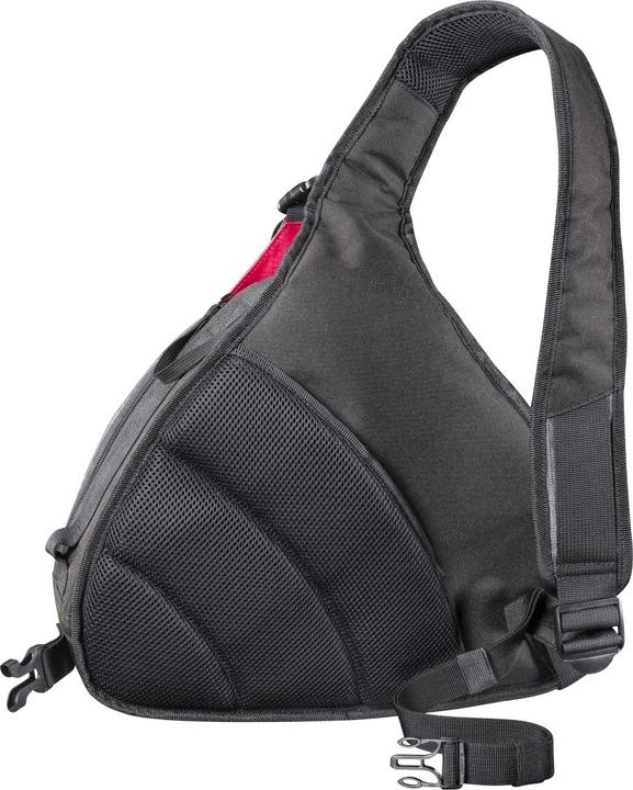 Actual product image mantona Camera Bag Triangle Grey (Camera shoulder bag, 17.76 l)