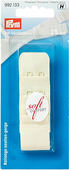 Image du produit Prym Rallonge de soutien-gorge à accrocher, champagne 25 mm, 3 x 2 crochets, carte