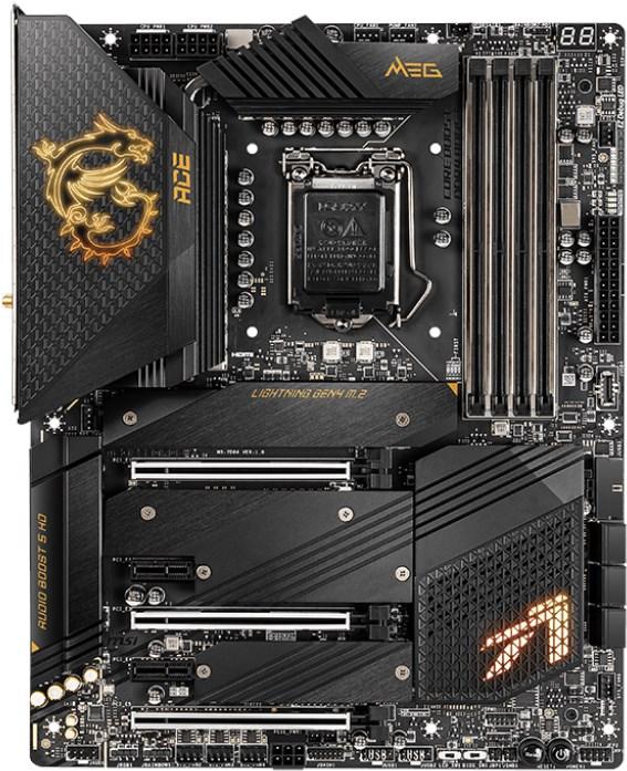 Produktbild MSI MEG Z590 ACE (LGA 1200, Intel Z590, ATX)