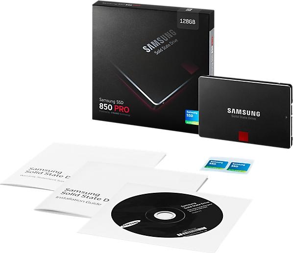 Actual product image Samsung 850 Pro (128 GB, 2.5")