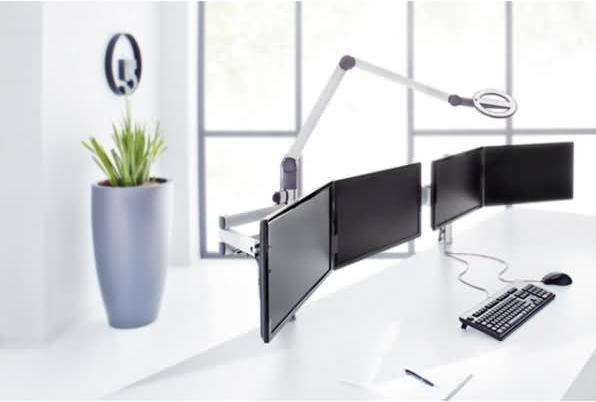 Productafbeelding Novus TSS Control Center - Montageset (2 knikarmen, 2 kolomklemmen)