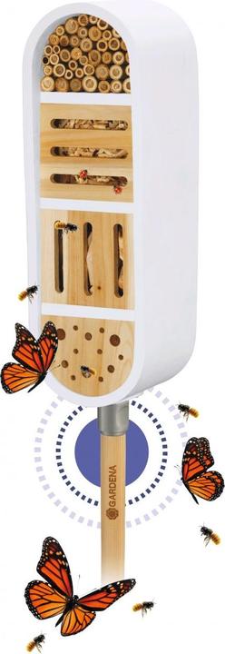 Produktbild Gardena ClickUp! Insektenhotel Aktion (Biene, Schmetterlinge, Marienkäfer)