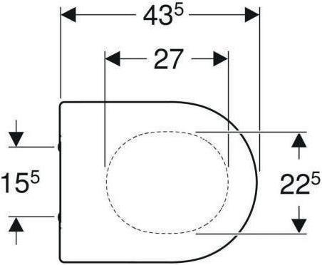 Image du produit Geberit Acanto Slim