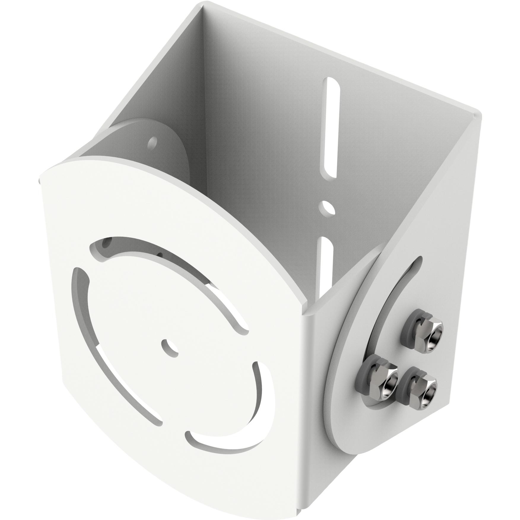 Hikvision DS-1232ZJ Giunto cardanico in acciaio (Kit di montaggio), Accessori per telecamere di rete