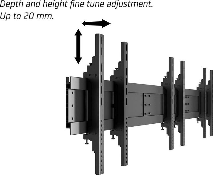 Image du produit Multibrackets M Public Video Wall Stand 9-écrans (40" - 55")