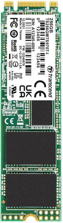 Produktbild Transcend 256 GB Interne M.2 SATA SSD 2280 TS256GMTS970TI-VS1 (256 GB, M.2 2280)
