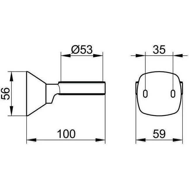 Thumbnail - Keuco, Zahnputzbecher, City.2 Halter lose