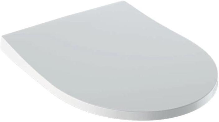 Geberit WC-Sitz iCon slim weiss mit Absenkautomatik, Wrap over und antibakteriell 574950000
