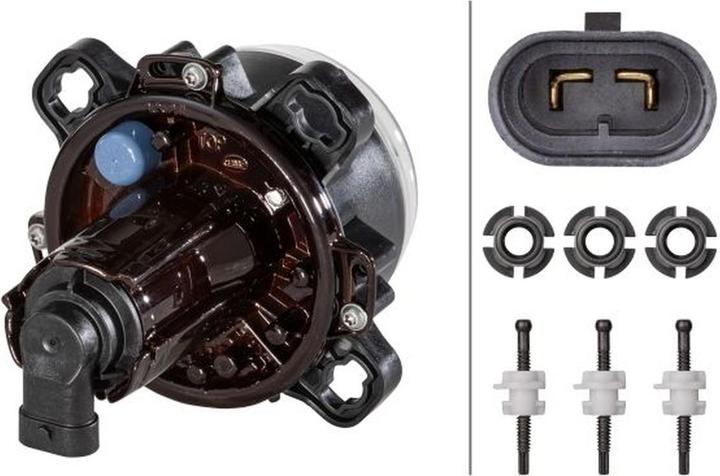Actual product image Hella Headlights DE for EVOBUS