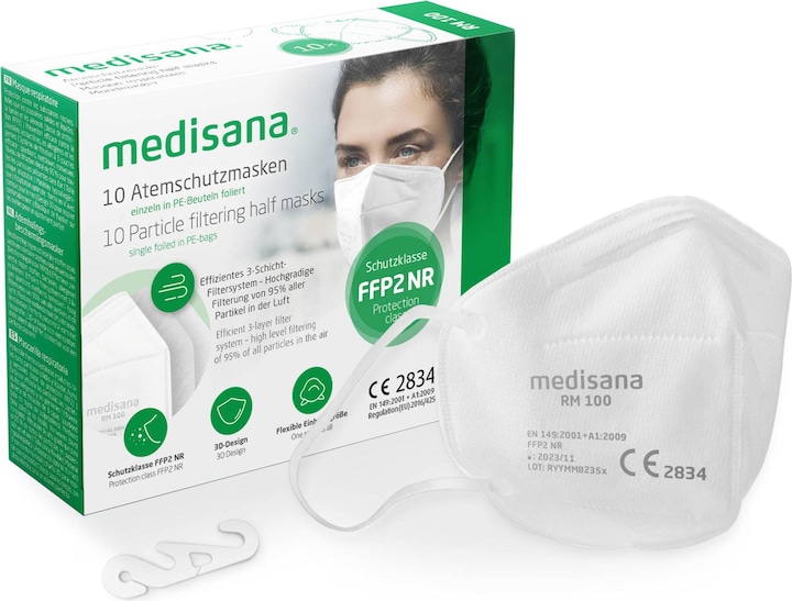 Actual product image Medisana RM100 (FFP2, 10 x)