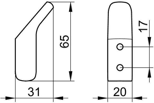 Produktbild Keuco Collection Moll Handtuchhaken