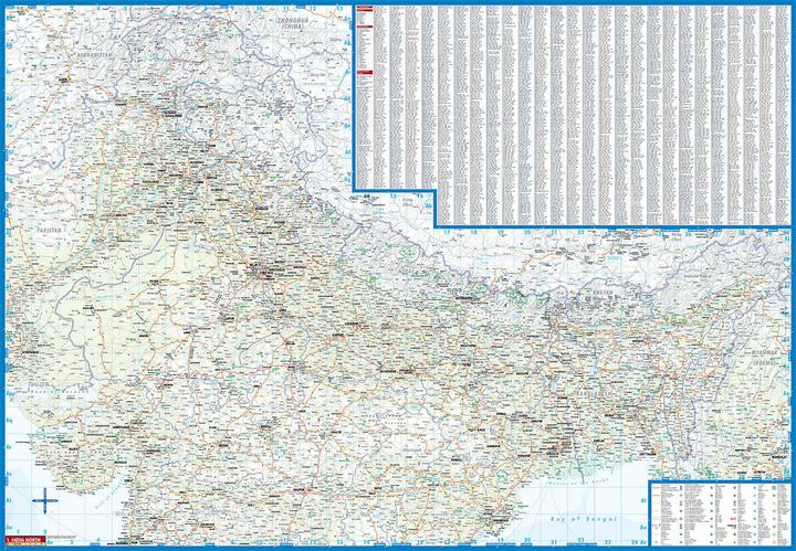 Image du produit Map. Inde du Nord