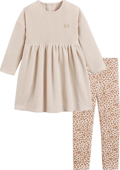 Produktbild La Redoute Collections Set aus Kleid und Leggings (86)