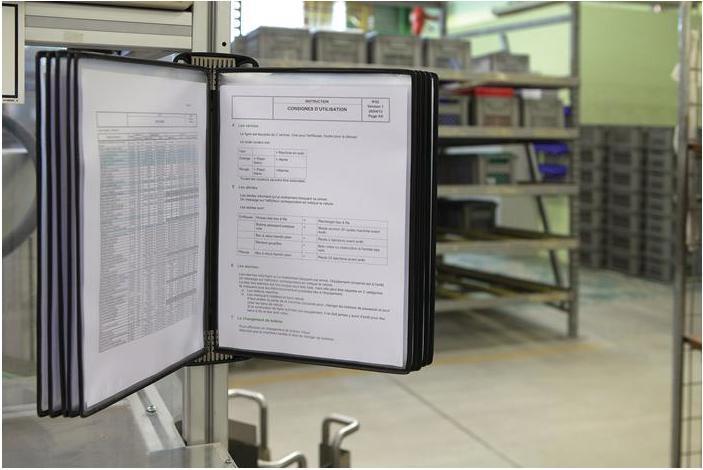 Image du produit Tarifold Élément mural PRO 920300 A4 5 panneaux Easy Load sw