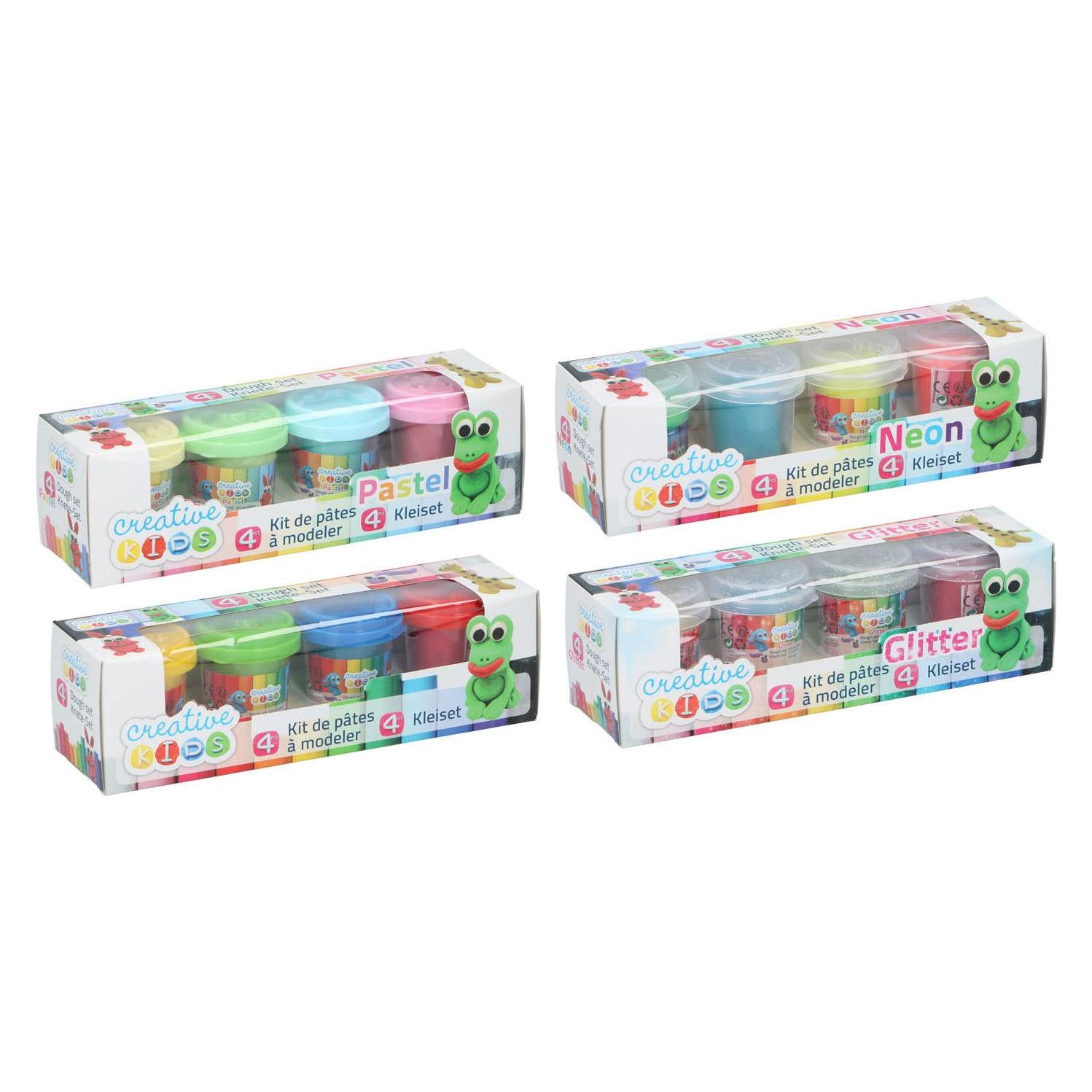 Creative Kids Plasticine Set 4 Kleuren