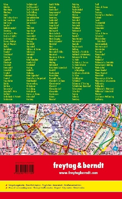 Produktbild Wien Grossraum Riesenatlas, Städteatlas 1:15.000