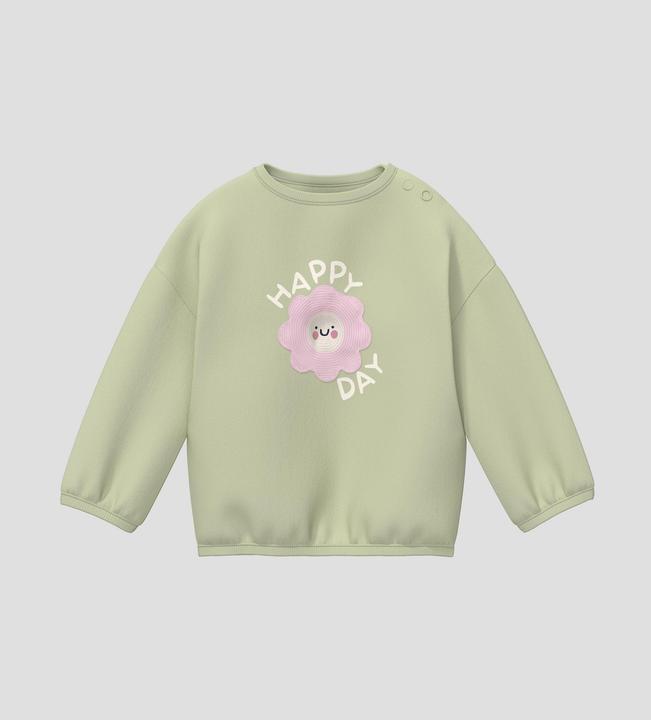 Produktbild s.Oliver Weiches Sweatshirt im Loose Fit mit Applikation (68)