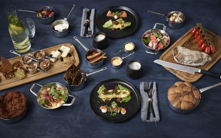 Actual product image Scanpan Saucepan Maitre D' Ø 16 cm - Induction (16 cm, Saucepan, Stainless steel, Copper)