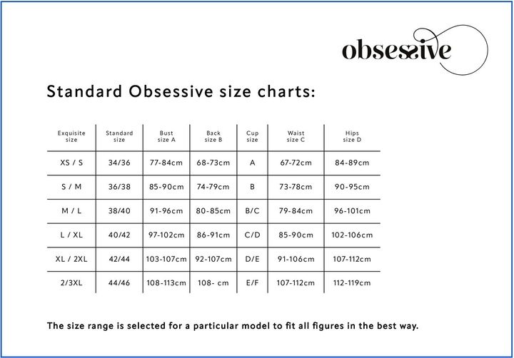 Actual product image Obsessive Tulia (L, XL)