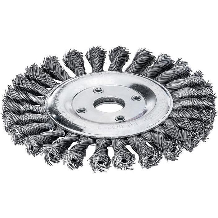 Lessmann, Schleifmittel, Zopfrundbürste Ø 115 mm Stahldraht