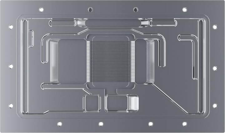 Produktbild Alphacool Eisblock Aurora Acryl RX 7900XTX/XT Toxic mit Backplate