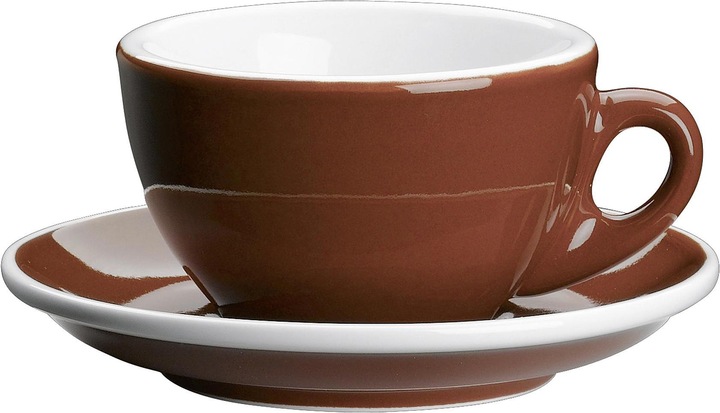 Actual product image Cilio Cappuccino Cup 'Roma' with Saucer (100 ml, 1 x)