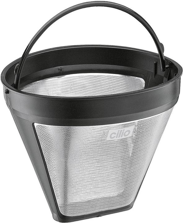Cilio Coffee filter 'stainless steel' size 4