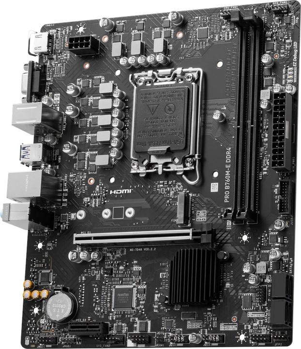 Produktbild MSI B760M-E (LGA 1700, Intel B760, mATX)