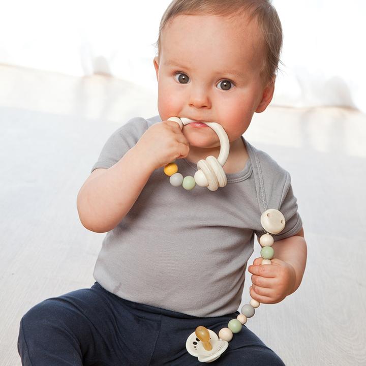 Produktbild Grünspecht mit Kautschukperlen