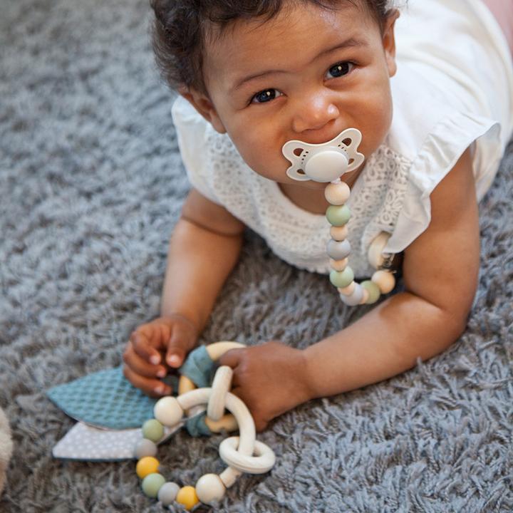 Produktbild Grünspecht mit Kautschukperlen