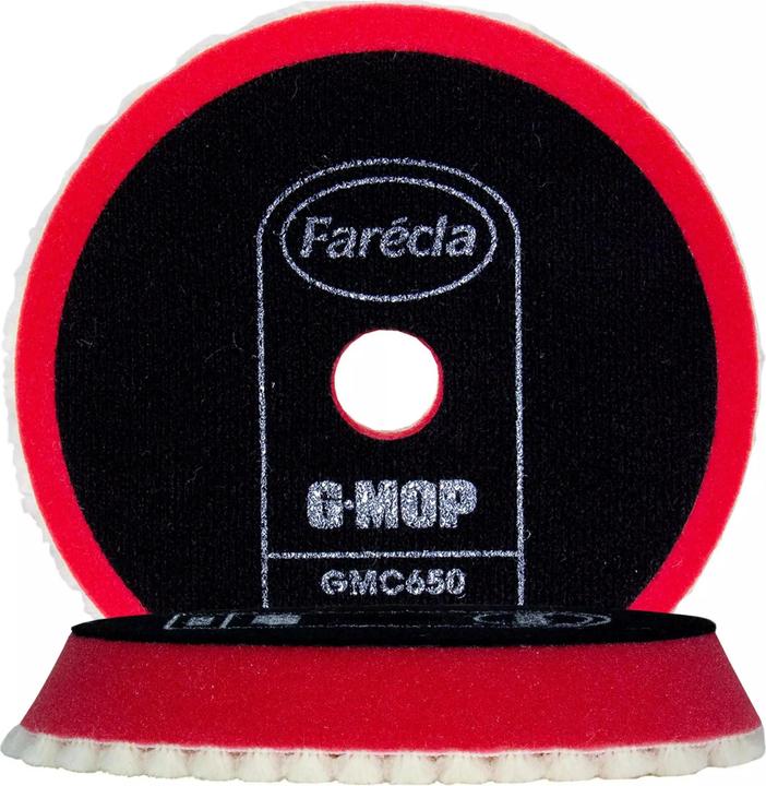 Produktbild Farécla G Mop Super High Cut Compounding Pad 6 Zoll / 150 mm (GMC650) – Polierpad für Autos, entfern