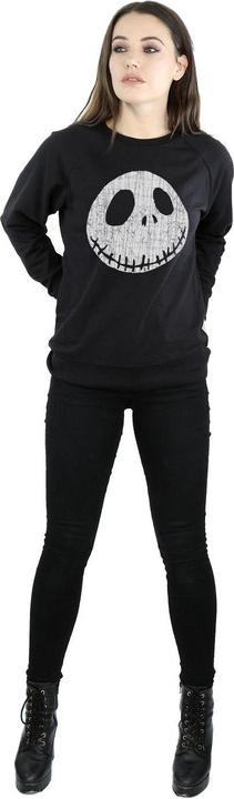 Produktbild Disney Nightmare Before Christmas Jack Cracked Face Sweatshirt (S)