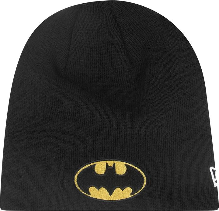New Era Kinder Wintermütze Beanie - Batman Schwarz (54 - 56)