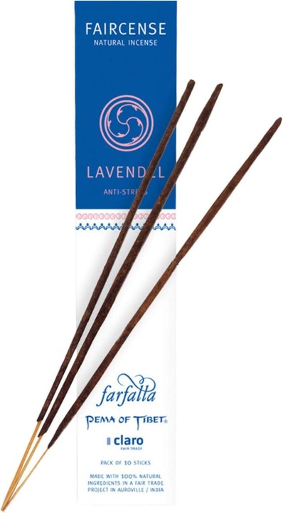 Actual product image Farfalla Faircense incense sticks