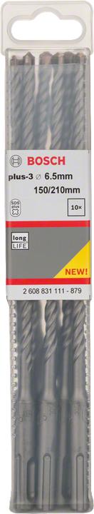Actual product image Bosch Hausgeräte Hammerbohrer plus-3 6.5x150x210mm 10 Stk. (6.5 millimetres)