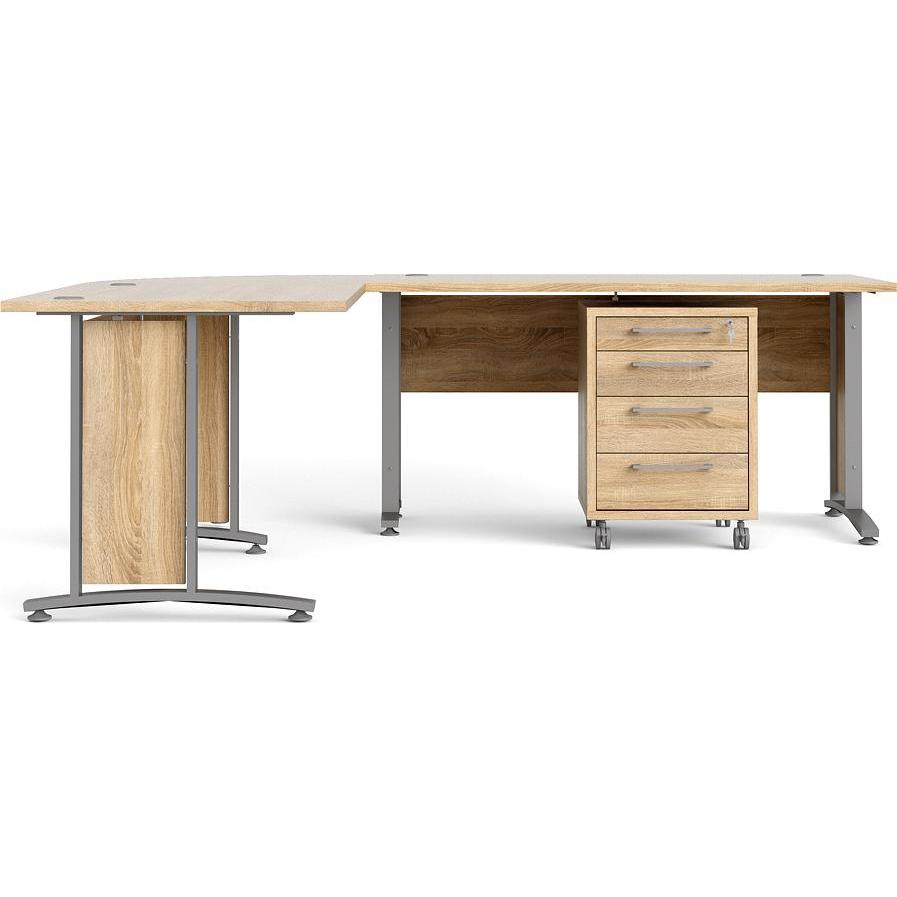 Thumbnail - Ebuy24, Schreibtisch, Schreibtisch Prisme (75 x 230 x 200 cm)