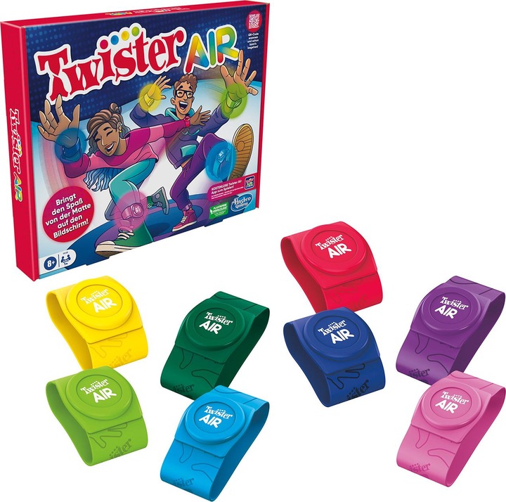 Actual product image Hasbro Gaming Twister Air (German)