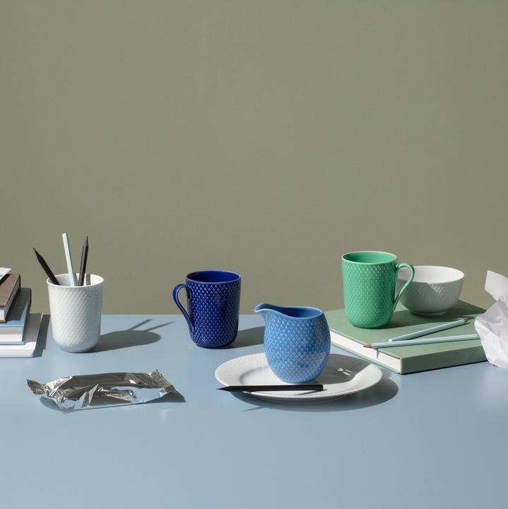 Actual product image Lyngby Rhombe Color Mug with Handle (330 ml, 4x)