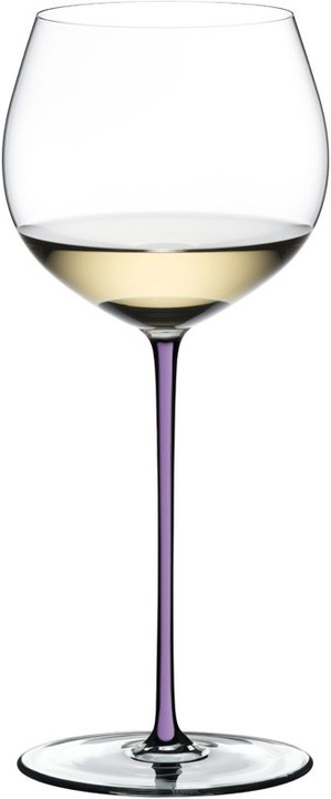 Actual product image Riedel Fatto A Mano Oaked Chardonnay Opal Purple (100 cl, 1 Glasses, White wine glasses)