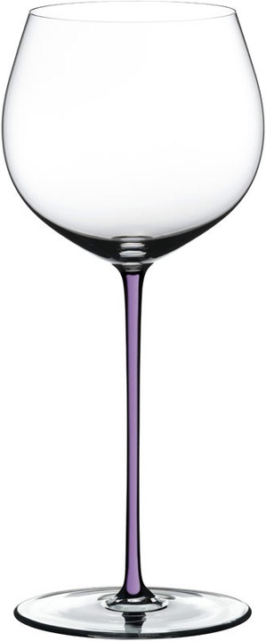Actual product image Riedel Fatto A Mano Oaked Chardonnay Opal Purple (100 cl, 1 Glasses, White wine glasses)