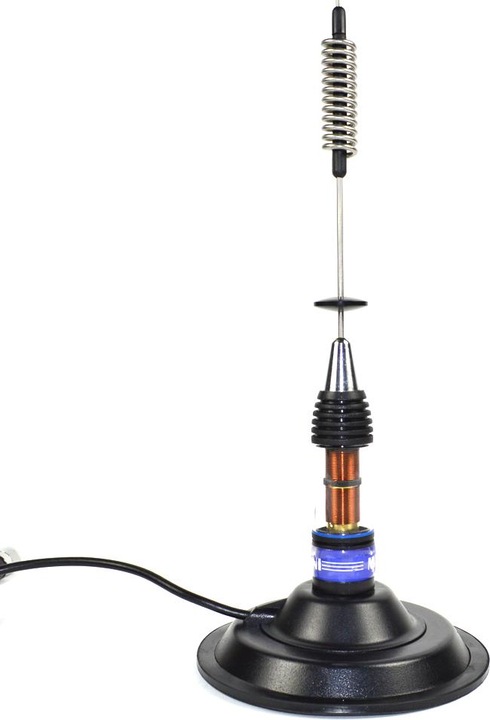 Produktbild PNI Paket Escort HP 9500 CB-Funkgerät, ASQ, 12–24 V + ML70 CB-Antenne, 70 cm mit 145 mm Magnetfu (8 km)