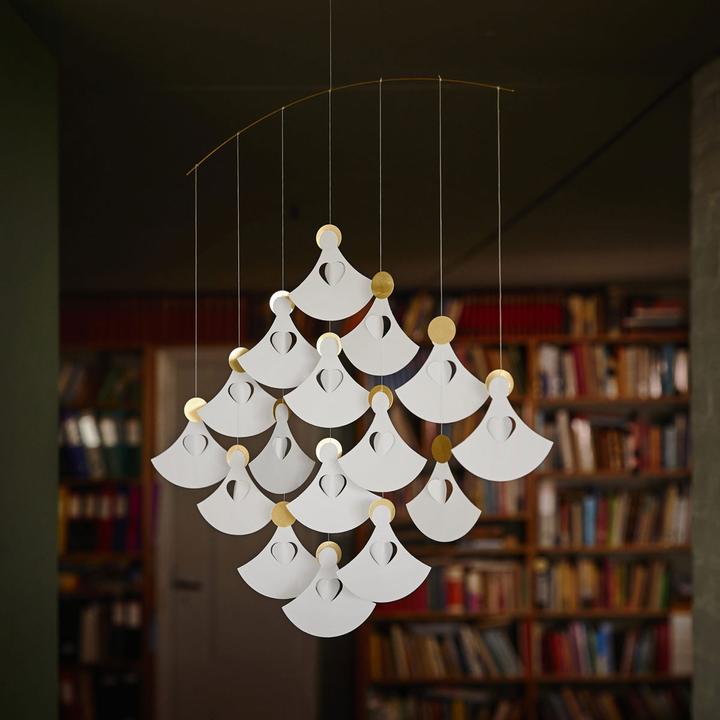 Actual product image Flensted Mobiles Angel Choir Mobile with Gift Box