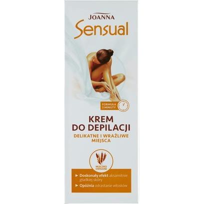 Joanna Donna Crema + Cera Depilatoria, Sensuale Per La Depilazione Delle Zone Sensibili Latte (1X, 100 G)
