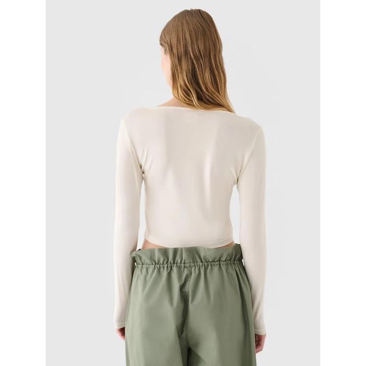 Immagine prodotto 4F Schlankes, glattes Damen-Langarmshirt (S)