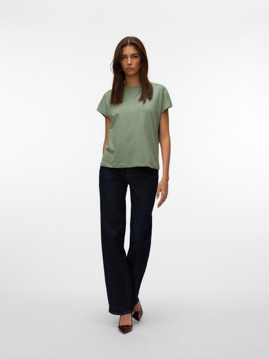 Immagine prodotto Vero Moda Vmemmy Ss Lace Tape Top Jrs Ga Noos (XS)