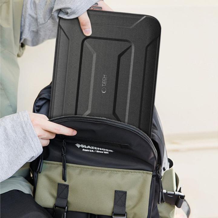 Actual product image Tech-Protect Ranger-X Taktische Laptoptasche für 13-14 Zoll, Schwarz (14")