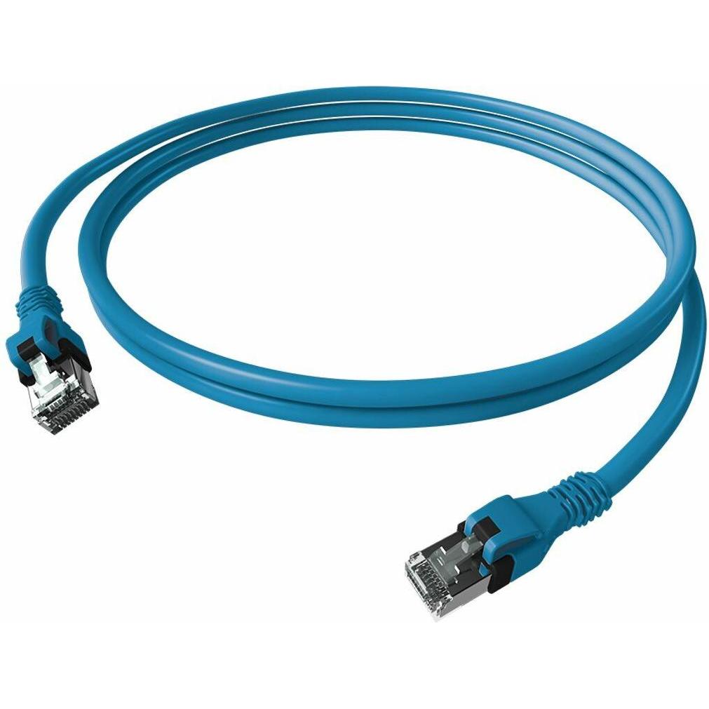 Easylan S/FTP-PiMF-Patchkabel (S/FTP, CAT6a, 0.50 m) (CPP1OBABAB0005)